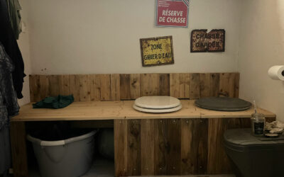 Un grand classique de la perma : les toilettes sèches !